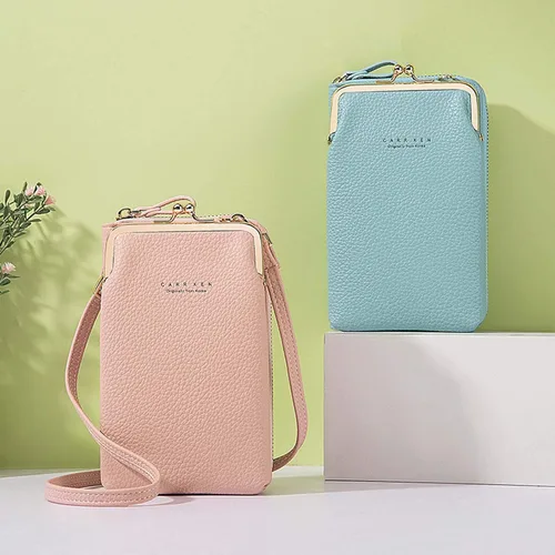 Vista 7 de SUMGOGO Bolso cruzado para mujer, bolso de hombro para teléfono celular, tarjeta, cartera