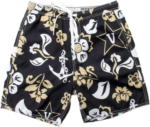 Vista 30 de Wes and Willy NCAA Traje de baño floral para hombre