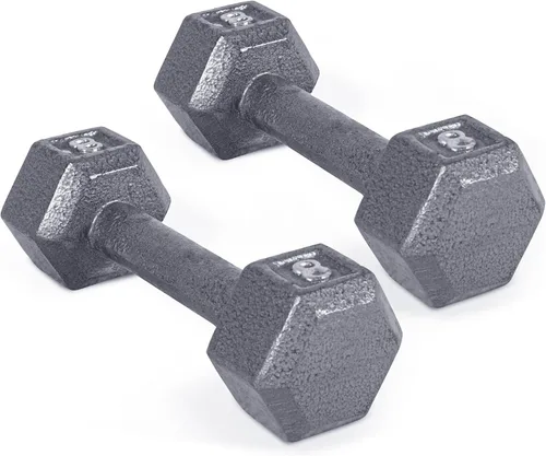 Vista 10 de CAP Barbell Mancuerna hexagonal de hierro fundido Múltiples opciones