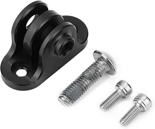 Vista 7 de Vbestlife Soporte de metal para computadora de bicicleta, soporte de adaptador de cámara, accesorio de adaptador de montaje combinado