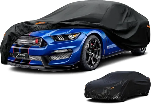 Vista 56 de Kayme Funda impermeable para automóvil deportivo para todo tipo de clima. Consulta la tabla de tallas del vehículo para un ajuste preciso. Cubierta