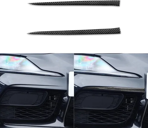 Vista 22 de Adhesivo de Fibra de Carbono Premium Real para Ventana de Coche, Pilar A, Panel Triangular, Anticolisión, Compatible con Toyota Supra GR A90 A91 MK5