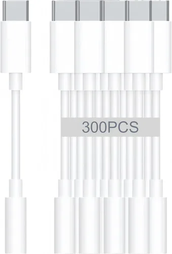 Vista 15 de Adaptador de auriculares de audio USB-C a 0.138 in – HiFi 2 unidades compatibles con Apple iPhone 17 16 15 Samsung Galaxy S25 S24 S23 S22 S21 Plus