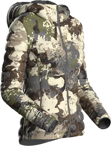 Vista 2 de Chaqueta aislante sintética Dunitas para mujer - Chaqueta de caza de camuflaje para mujer