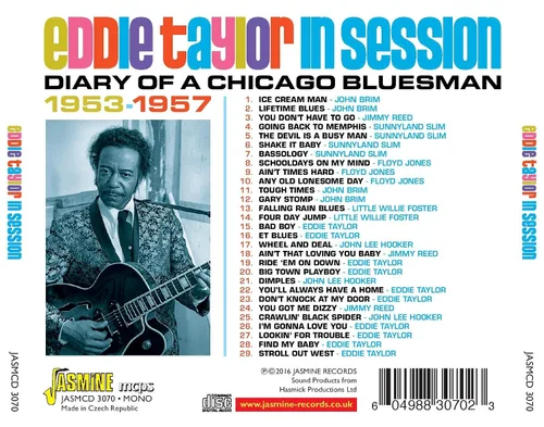 Vista 2 de Eddie Taylor In Session - Diary Of A Chicago Bluesman 1953-1957 ORIGINAL RECORDINGS REMASTERED