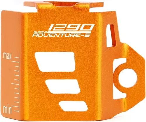 Vista 9 de Modeer Compatible con 1090 Adventure R 2016-2021 Depósito de líquido de freno trasero de motocicleta Protección 1190r accesorios de aventura (negro)