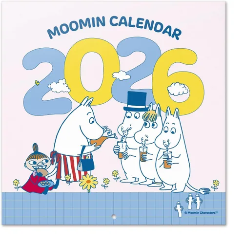 Vista 19 de Calendario de pared de arte 2026, 12 x 12 pulgadas, sin plástico y certificado FSC® – Comienza la semana el domingo Calendario de agenda familiar