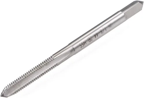 Vista 11 de uxcell Macho de la máquina 1/8-40 UN Rosca 2B Tornillo de acero de alta velocidad roscado herramienta de roscado