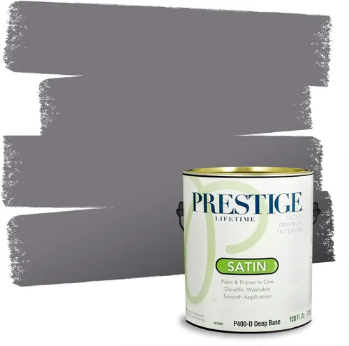 Vista 42 de Prestige Paints - 2 en 1, pintura base y pintura de exterior, E100-N-SW6988