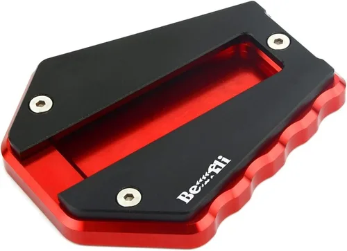Vista 8 de Accesorios de motocicleta Soporte lateral para Benelli TRK502 TRK 502 502X para Benelli 2017 2019 (color : A negro)