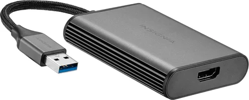 Vista 7 de INSIGNIA Adaptadores para TV, monitor y pantalla – 4K Ultra HD, entrega de energía de 60 W, USB 3.0 5Gbps – Compatible con MacBook, iPad