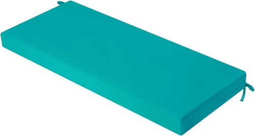 Vista 18 de idee-home Cojín de banco para exteriores impermeable, cojines de banco para muebles de exterior, almohadilla de asiento de repuesto para columpio