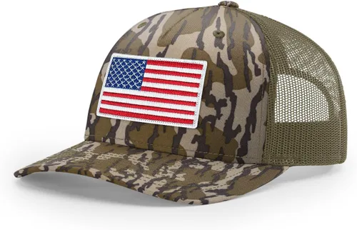 Vista 52 de Joe's USA Richardson 112 - Gorras de camionero con parche gráfico personalizado - Gorras estructuradas de cinco y seis paneles Richardson Premium