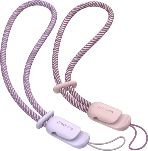 Vista 13 de SURPHY Paquete de 2 cordones de teléfono para funda de teléfono celular, correa de muñeca de teléfono para funda, correa de teléfono celular