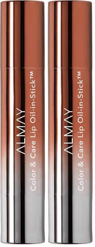 Vista 11 de Almay Color & Care - Aceite labial en barra, Dulce De Leche 100, 0.09 onzas Lightweight, non-sticky lip oil delivers a sheer wash of color and