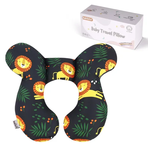 Vista 9 de KAKIBLIN - Almohada de cuello para bebé, almohada de apoyo para la cabeza del bebé, almohadas para el cuello infantil
