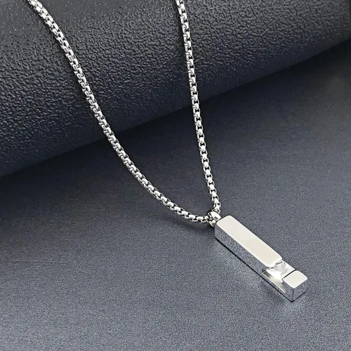 Vista 60 de YOUFENG collar con urna para cenizas, cubos de piedras natales, urna para cenizas humanas, collar de urna de cremación, relicario, recuerdo