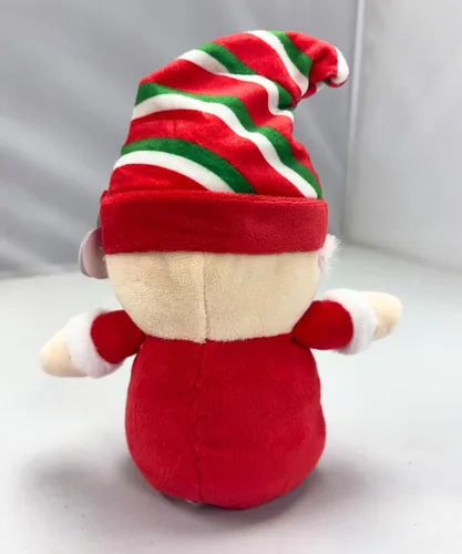 Vista 3 de TY Beanie Boo GNEWMAN - Gnomo de Navidad con sombrero - 6