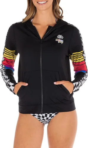 Vista 7 de Hurley Sudadera con capucha y cremallera para mujer