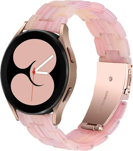 Vista 8 de Correa compatible con Samsung Galaxy Watch 6/6 Classic/Galaxy Watch 5/5 Pro / 4/4 Classic / 3 de 1.61 pulgadas / Active 2, correa de repuesto