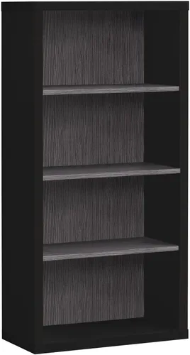 Vista 5 de Monarch Specialties Estantería resistente con 3 estantes ajustables para libros, 48 pulgadas de alto (marrón)