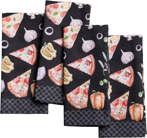 Vista 167 de Maison d' Hermine Juego de 4 servilletas de tela 100% algodón, suaves y duraderas, servilletas cuadradas reutilizables para uso diario, lavables