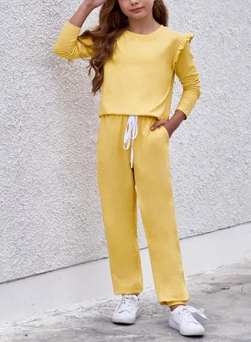 Vista 5 de blibean Conjuntos de ropa elegante para niñas de 4 a 13 años