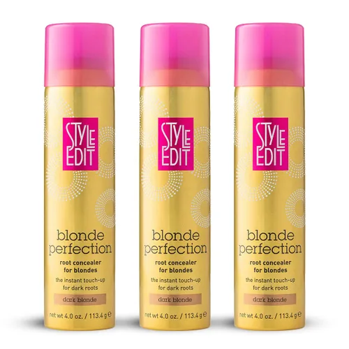 Vista 17 de Style Edit - Corrector de raíces, cubre instantáneamente canas y raíces, calidad de salón de belleza profesional