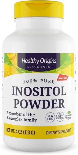 Vista 9 de Healthy Origins Inositol en polvo, 2.00 oz - para la salud de la piel, el cabello y las uñas - Suplemento de vitamina B8 en polvo - Parte