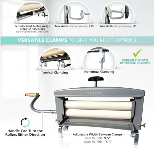 Vista 4 de Northwood Calliger Escurridor de ropa – Escurridor manual de ropa para una mejor eliminación de la humedad que las lavadoras o secadoras portátiles