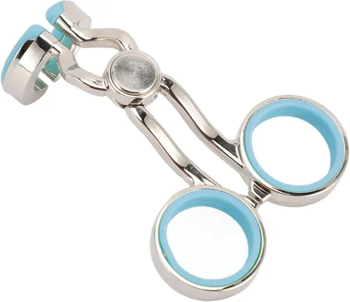 Vista 6 de Lenses - Estirador de párpados con lente de precisión mejorada de acero inoxidable con estuche de almacenamiento (azul)
