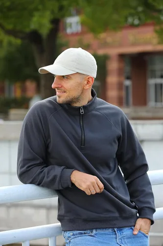 Vista 3 de Gorra de béisbol unisex para papá, diseño de algodón suave lavado, sin estructura, para exteriores, para montaña