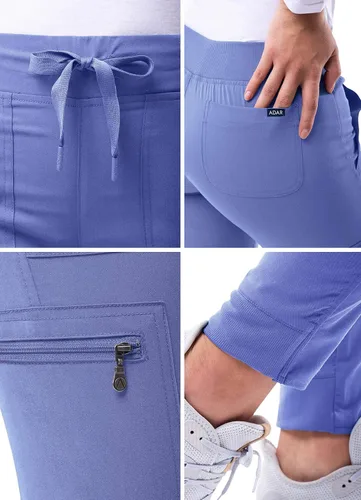 Vista 4 de Adar Pro - Pantalones médicos para mujer, pantalones deportivos, para yoga, para correr