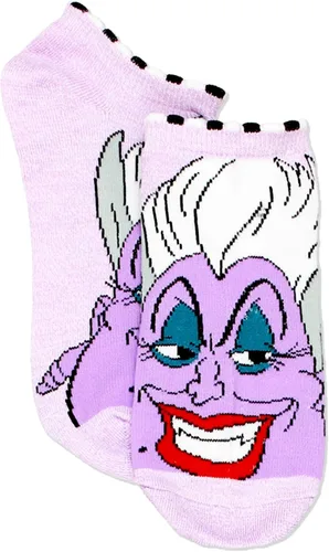 Vista 4 de Disney Villains - Paquete de 6 calcetines para mujeres adolescentes adolescenteadulto