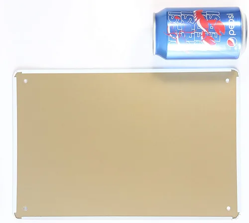 Vista 2 de Modelo Cerveza Man Cave Cerveza Decoración Letreros de lata 12 x 8 pulgadas