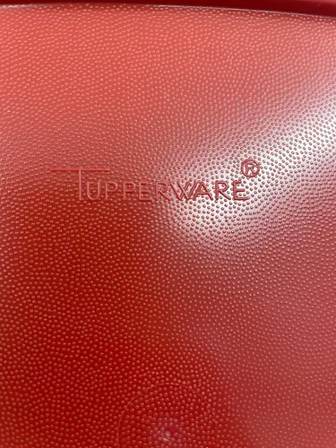 Vista 5 de Tupperware Modular Mates - Tapa cuadrada de repuesto para tapa de sellado 1623, color rojo, 7 x 7 pulgadas