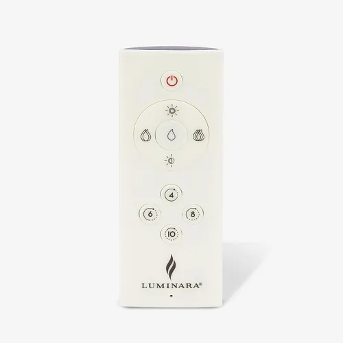 Vista 7 de Luminara - Mando a distancia de encendido/apagado para velas LED sin llama con efecto de llama real listas para control remoto - Incluye batería