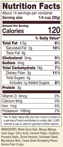 Vista 4 de Bob's Red Mill Tropical Muesli, 14 Ounce (pack of 4)