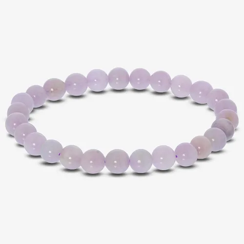 Vista 583 de Gem Avenue Handmade Round Bead Stretch Bracelet Unisex Natural Stone Beaded Jewelry for Men & Women, Elastic Wristband for Daily Wear