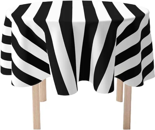 Vista 6 de Fabric Textile Products Servilletas de tela a rayas color lima y blanco Servilletas cabaña de 18 x 18 pulgadas Juego de 12 Resistente a