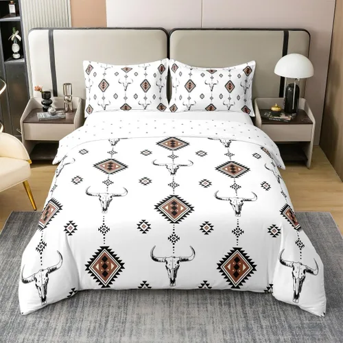 Vista 45 de Castle Fairy Juego de funda de edredón con estampado de leopardo, 100 % algodón natural, juego de funda de edredón de guepardo africano con 1 funda