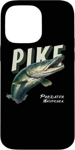 Vista 21 de iPhone 16 Northern Pike Whisperer Fishing Enthusiasts Angler Fishermen Case