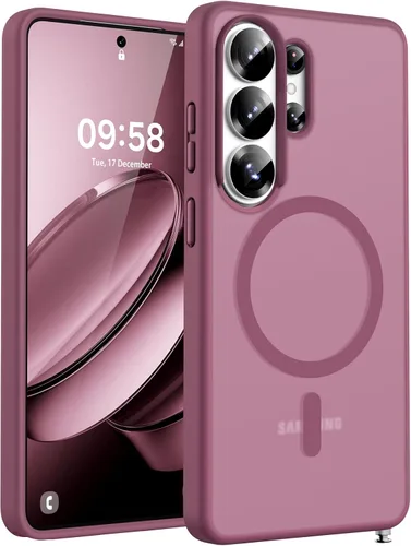 Vista 29 de TOCOL Funda para iPhone 17e, compatible con Magsafe, protección militar contra caídas, delgada, translúcida, mate, a prueba de golpes, para iPhone