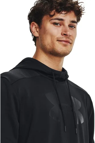 Vista 4 de Under Armour Sudadera con capucha de forro polar con logotipo grande