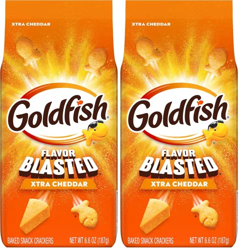 Vista 33 de Goldfish Galletas de queso cheddar para bebé, bolsa de 7.2 onzas