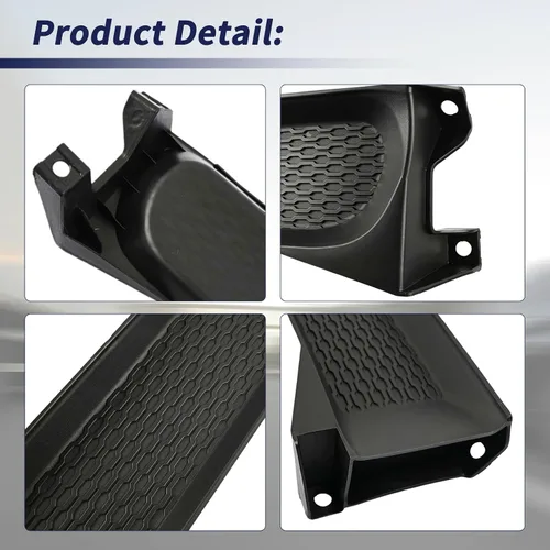 Vista 4 de 68196984AA - Par de bisel de parachoques delantero para Ram 1500 2013-2018 1500 Classic 2019-2024, cubierta de panel de relleno de parachoques