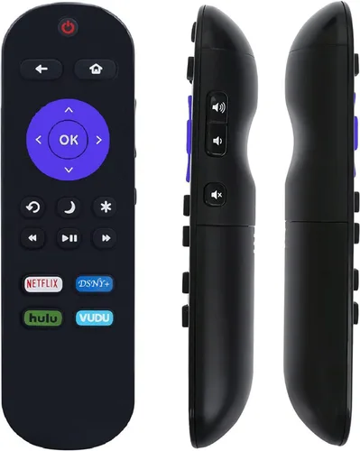 Vista 3 de Reemplazo remoto universal para TCL/ONN/Philips/Sanyo/RCA/JVC/LG/Haier/Hitachi/Magnavox/Element/Westinghouse Roku TV, no necesita configuración