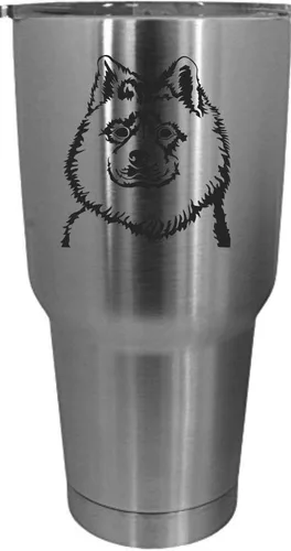 Vista 112 de Cairn Terrier - Vaso grabado con temática de perro, 30 onzas