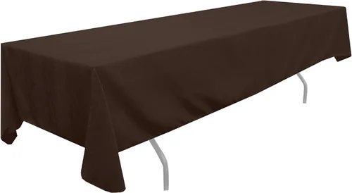 Vista 2 de ULTIMATE TEXTILE Modern Damask Kenya - Mantel rectangular (60 x 90 pulgadas), color marrón chocolate