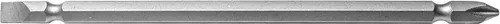 Vista 6 de Century Drill and Tool 70281 Calibre Phillips extra duro y broca de doble extremo ranurada, #1 Phillips y #6-8 ranurada